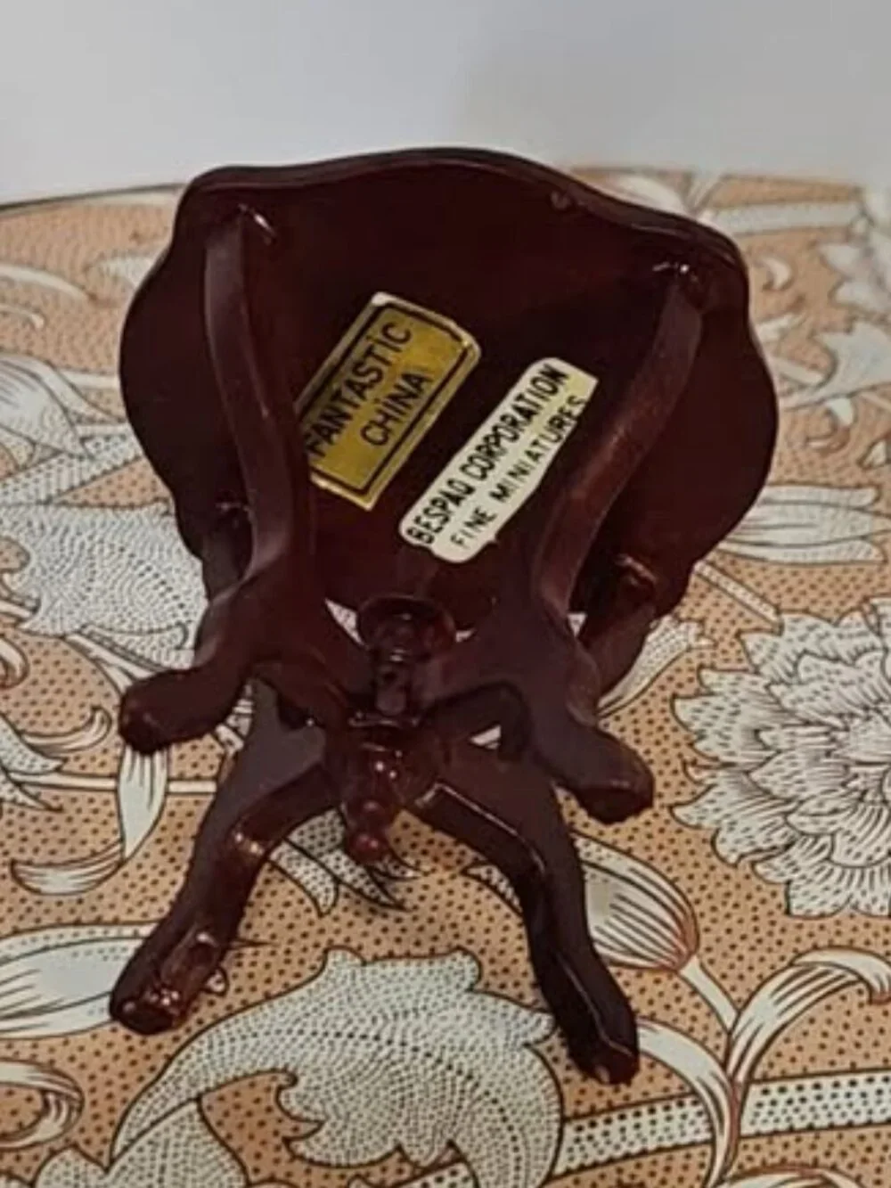 Bespaq Fantastic Merchandise Dollhouse Table 1:12 Scale